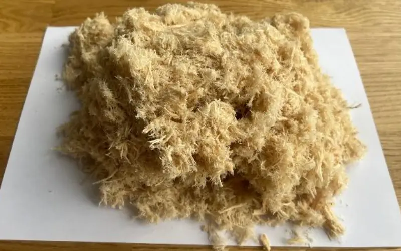 Wood fiber, natural 